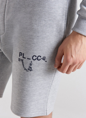 Szare szorty oversize C21SF-WS-001-S