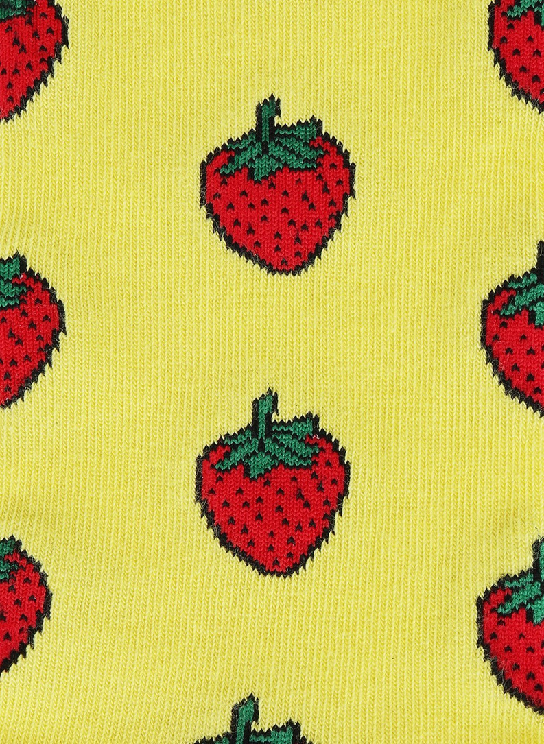 Skarpetki stopki w truskawki DTA-SX-092-X