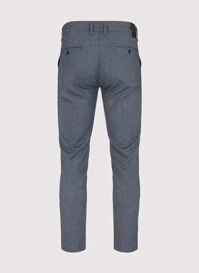 Granatowe casualowe spodnie męskie