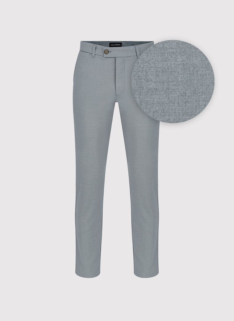 Szare spodnie casual