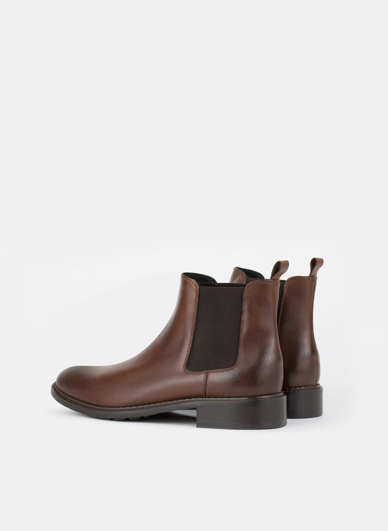 Buty męskie sztyblety brązowe P21WF-BX-005-A