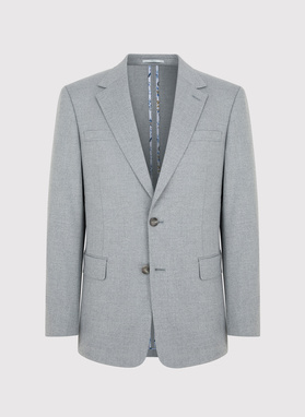 Szara casualowa marynarka męska