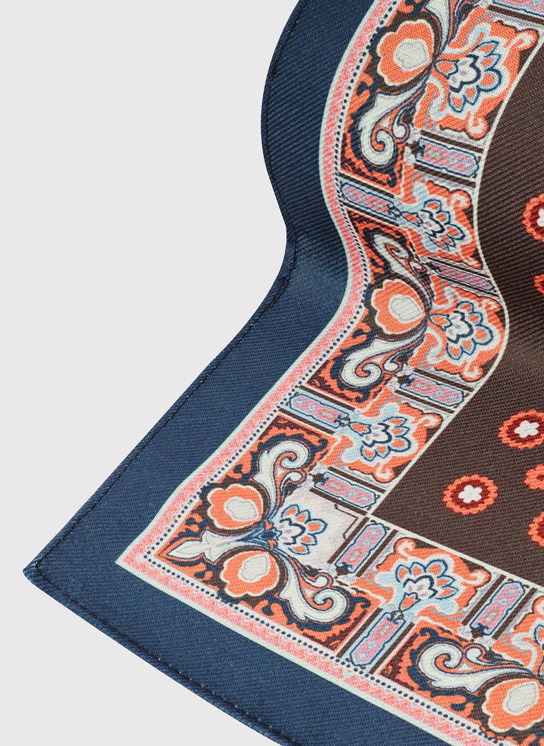 Dwustronna poszetka męska