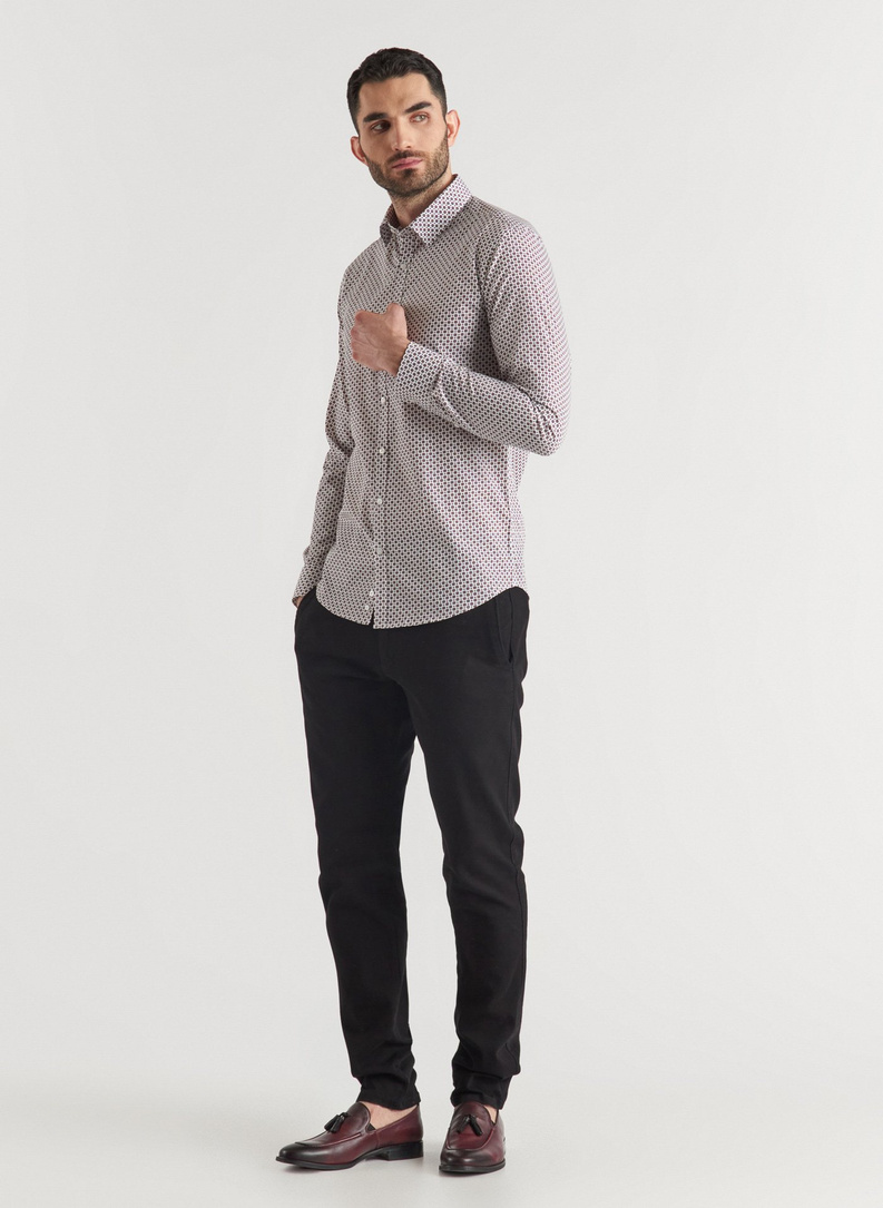 Koszula męska P20WF-1X-080-B