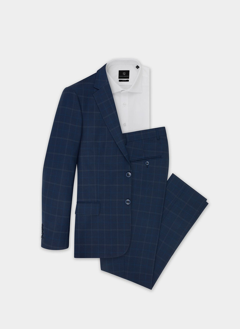 Spodnie męskie garniturowe AVILA P20SF-6G-018-G