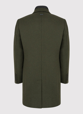 Płaszcz męski zielony P22WF-7X-009-Z-0