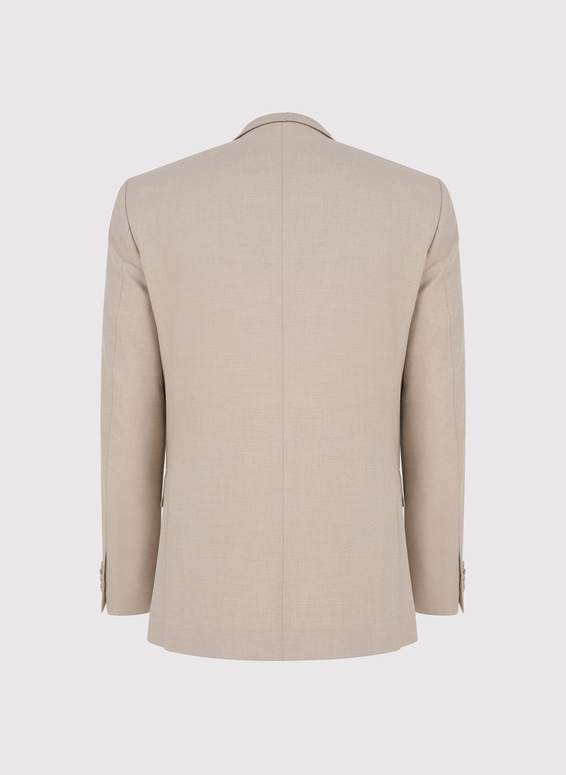 Beżowa marynarka męska