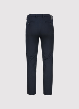 Casualowe granatowe spodnie męskie