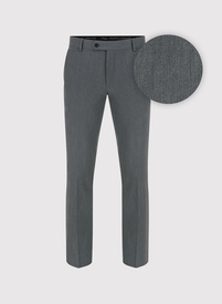 Szare spodnie garniturowe