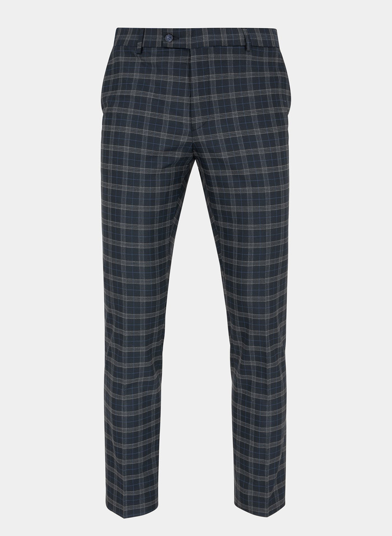 Spodnie męskie garniturowe P21SF-6G-061-G