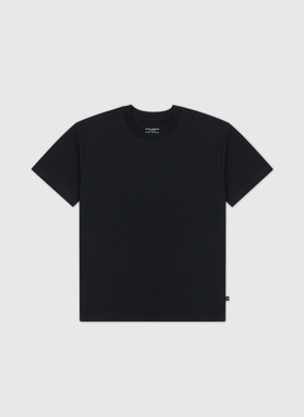 Czarny męski t-shirt basic
