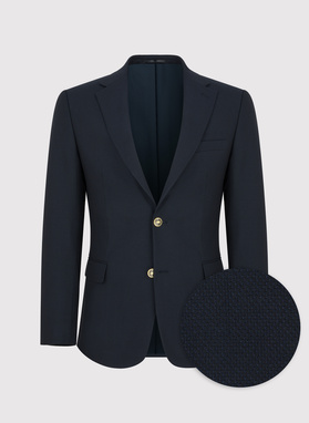 Granatowa casualowa marynarka męska