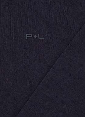 Granatowy dres męski