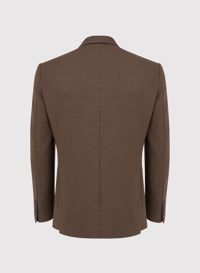 Brązowa marynarka męska