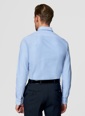 Niebieska koszula męska