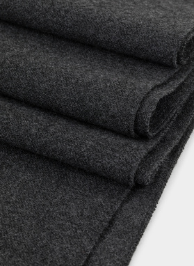 Ciemnoszary szalik z wiskozą