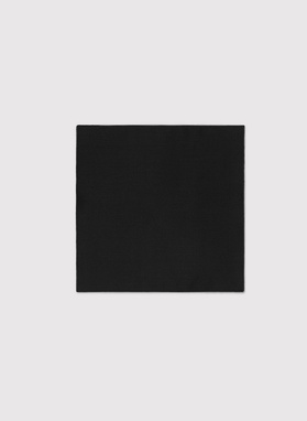 Czarna poszetka męska