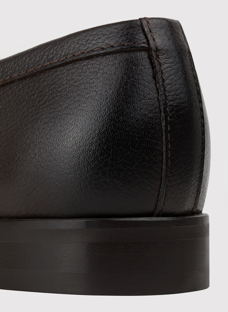 Brązowe loafersy męskie