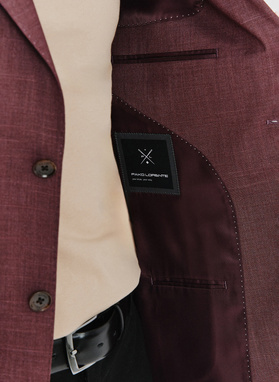 Casualowa gładka marynarka męska