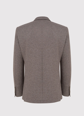 Szaro-brązowa marynarka męska