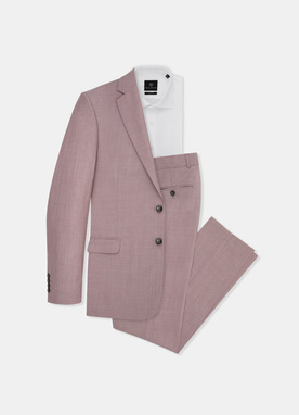 Różowa marynarka garniturowa P22SP-3G-003-W-S