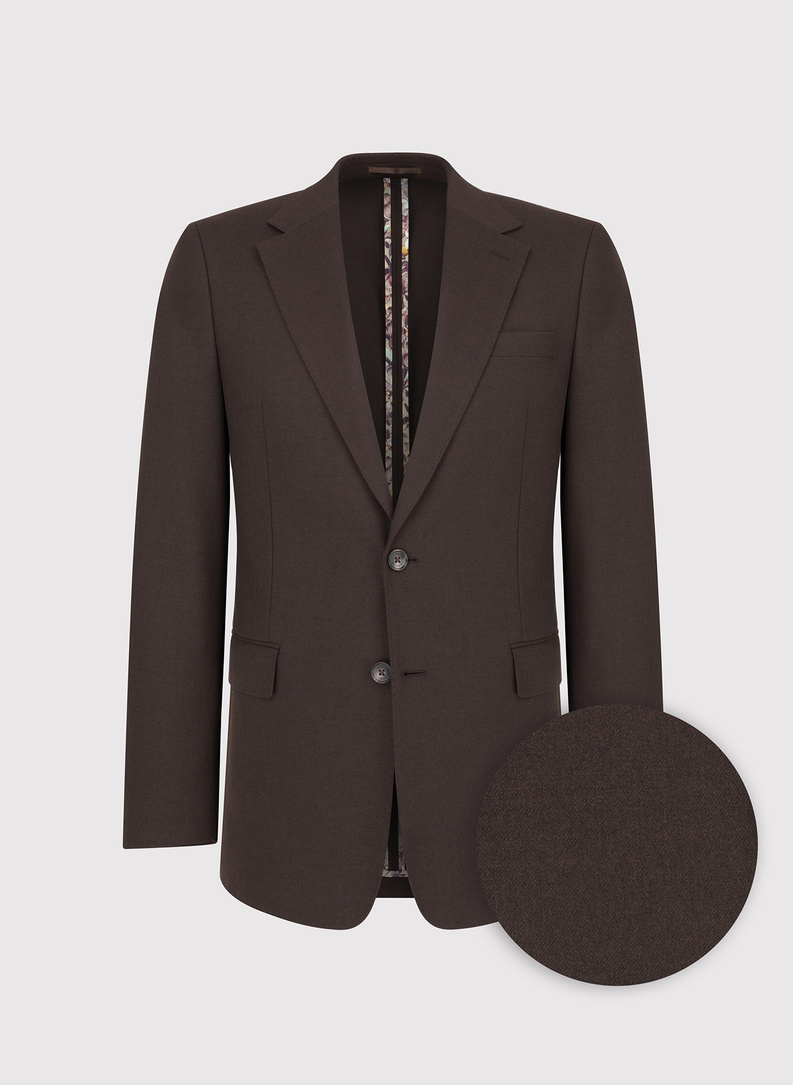 Brązowa marynarka męska