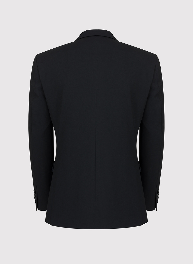 Czarna marynarka garniturowa