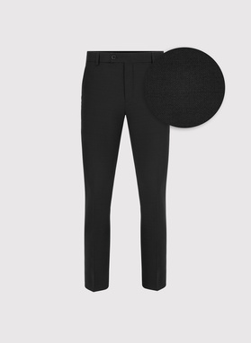 Czarne spodnie ganiturowe