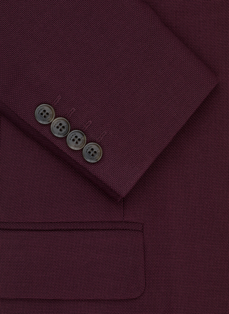 Marynarka garniturowa w kolorze bordowym