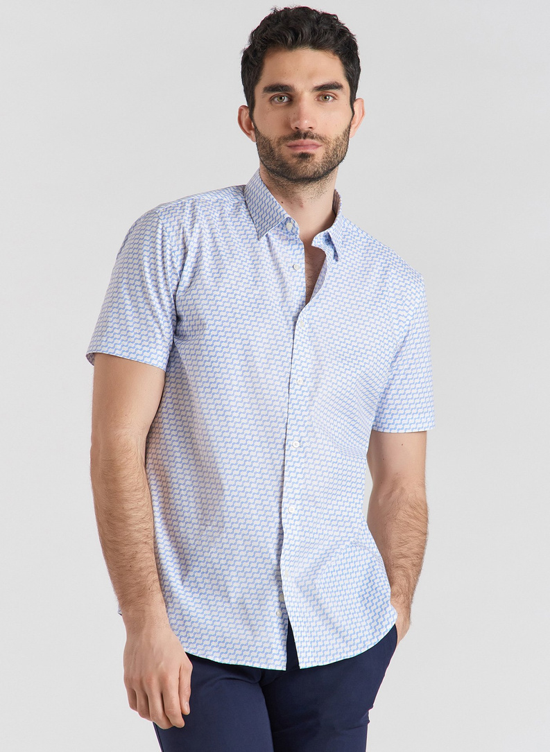 Koszula męska P21SF-1K-010-B