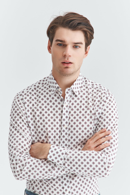 Koszula męska P21WF-1X-135-B