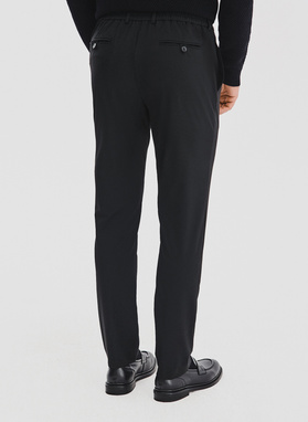 Czarne spodnie męskie