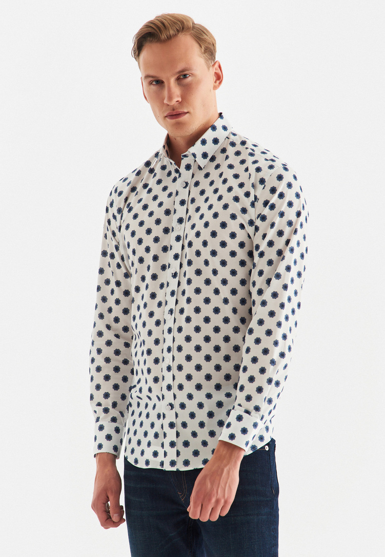 Koszula męska P22WF-1X-040-B-R