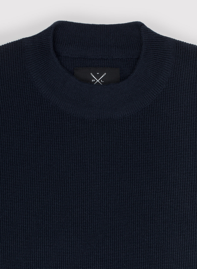 Półgolf męski granatowy P22WF-2X-006-G-0