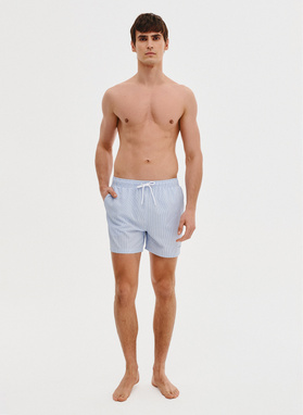 Niebieskie szorty kąpielowe męskie