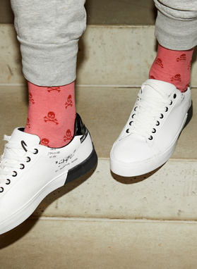 Skarpetki w czaszki DDTS9-SX-413-R