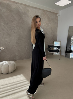 Komplet damski BARI LONG czarny