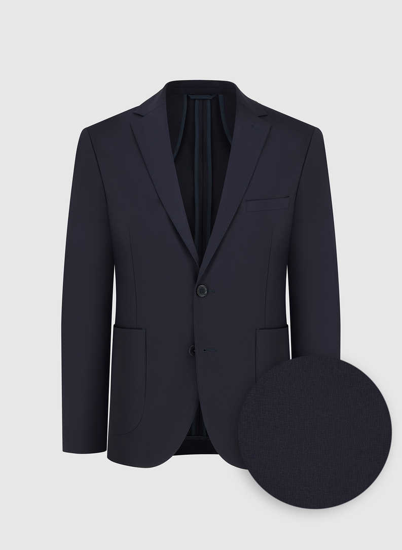 Marynarka garniturowa w kolorze granatowym