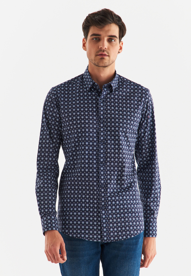 Koszula męska P22WF-1X-011-G-S