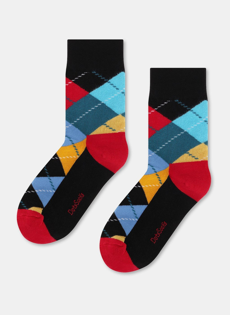 Skarpetki w romby DDTS9-SX-295-C