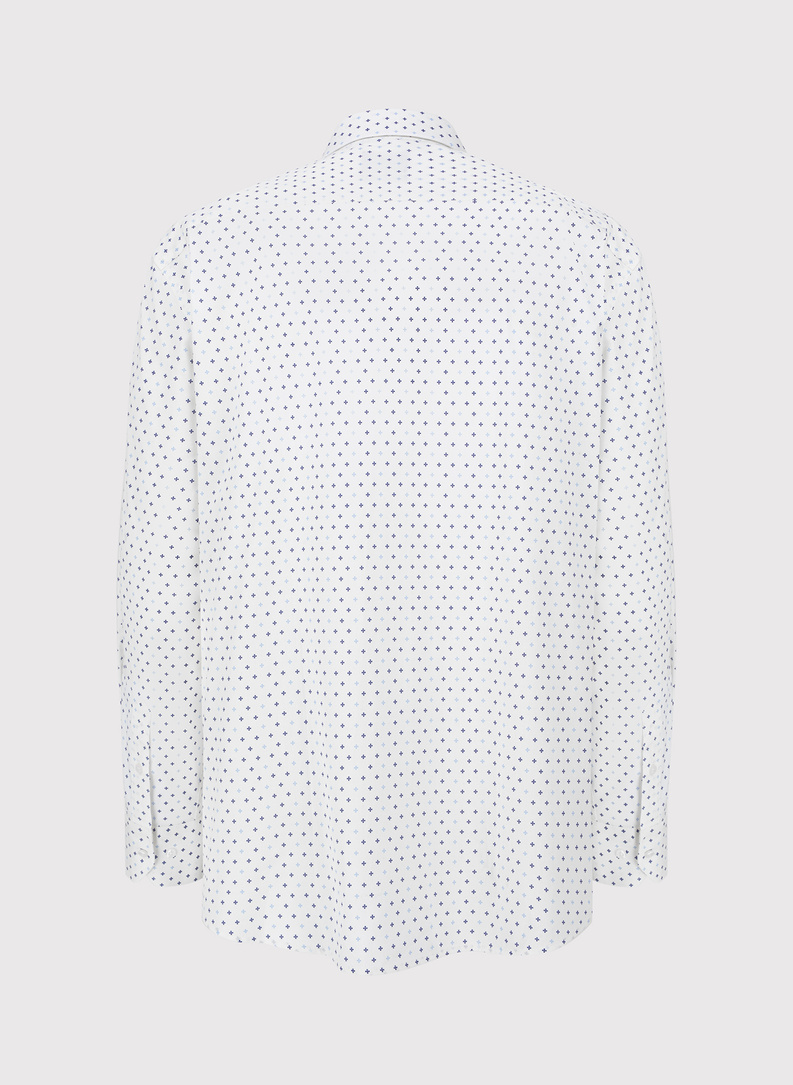 Koszula męska w mikrowzór