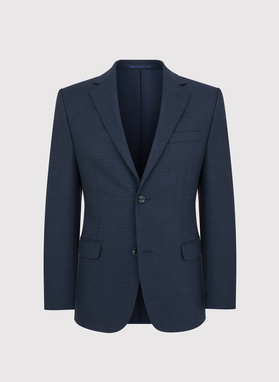 Dwuczęściowy garnitur męski w kolorze granatowym