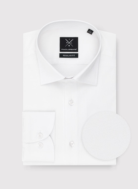 Biała koszula męska