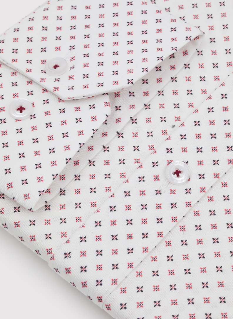 Koszula męska w mikrowzór