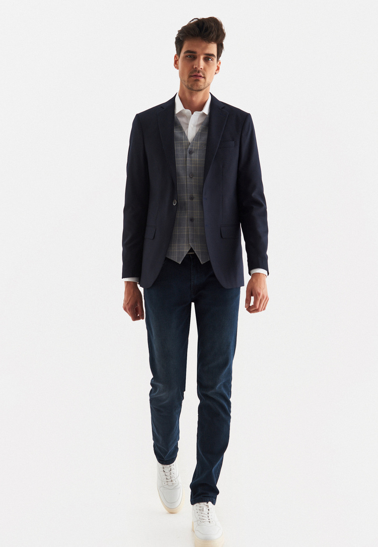 Marynarka męska P22WF-3X-002-G-S