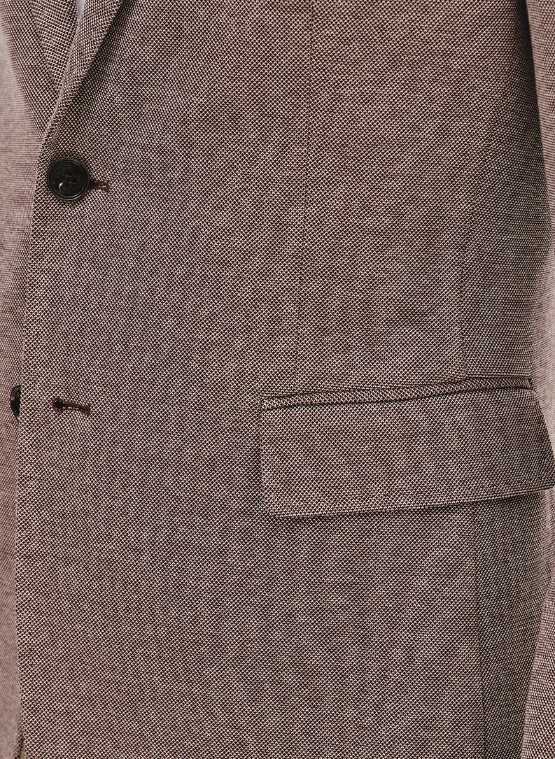 Dzianinowa marynarka w kolorze brązowym