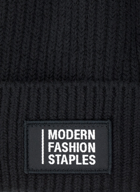 Czarna czapka M21WF-CX-003-C