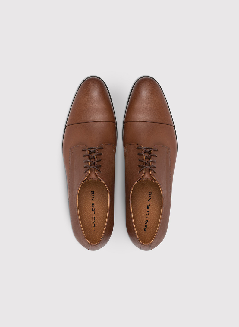 Buty męskie brązowe