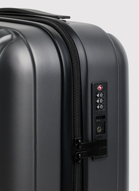 Komplet szarych walizek