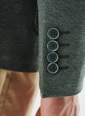 Zielona marynarka męska